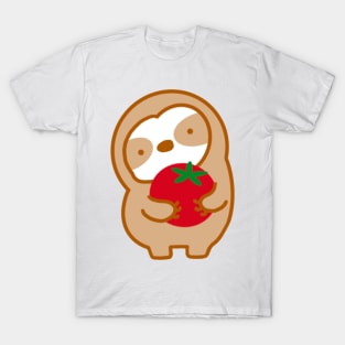 Cute Tomato Sloth T-Shirt